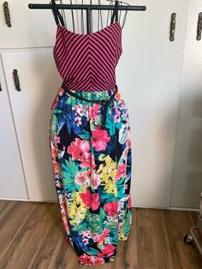 Floral Maxi Dress in Multicolor